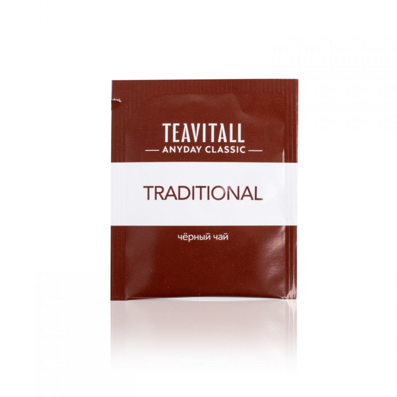Чай черный TEAVITALL ANYDAY CLASSIC «Традиционный», 38 фильтр-пакетов