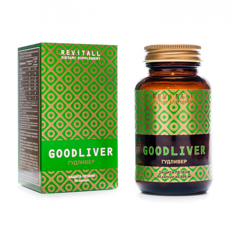 Revitall GOODLIVER, 60 капсул