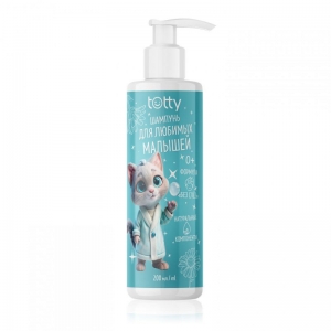 Детский шампунь TOTTY &laquo;Для любимых малышей&raquo; 0+, 200 мл
