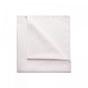 Вафельное банное полотенце Green Fiber CARE 11, молочное